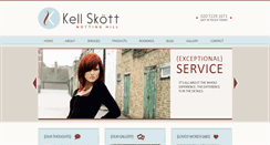 Desktop Screenshot of kellskotthaircare.com